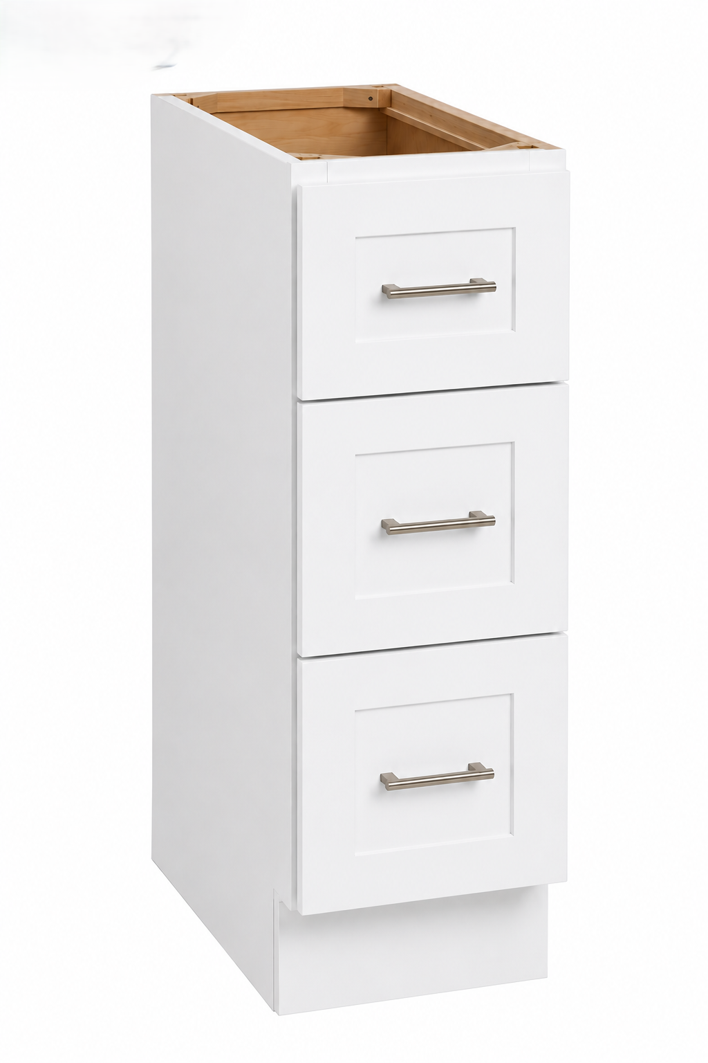 VDB312 Vanity 3-Drawer Base Cabinet | 12"W x 34-1/2"H x 21"D | Launch Collection