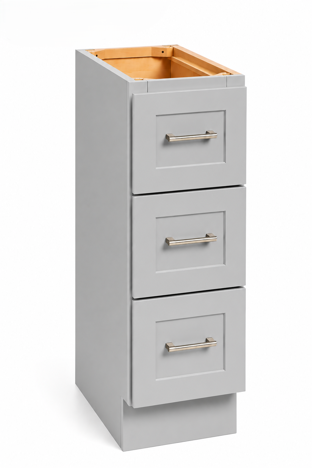 VDB315 Vanity 3-Drawer Base Cabinet | 15"W x 34-1/2"H x 21"D | Launch Collection