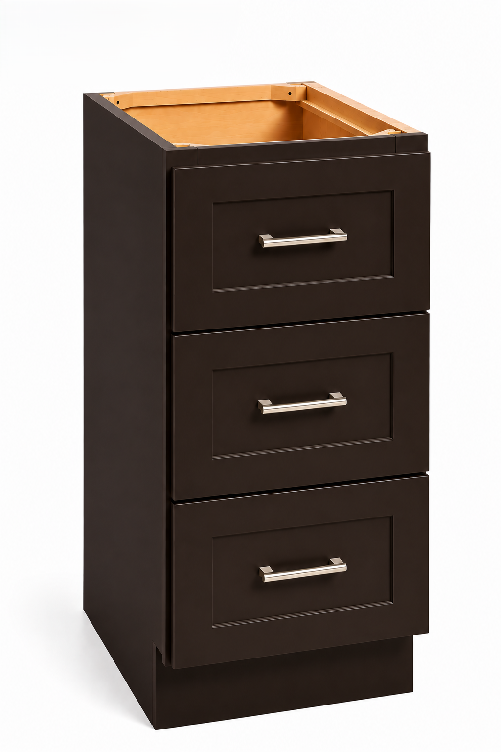 VDB318 Vanity 3-Drawer Base Cabinet | 18"W x 34-1/2"H x 21"D | Launch Collection