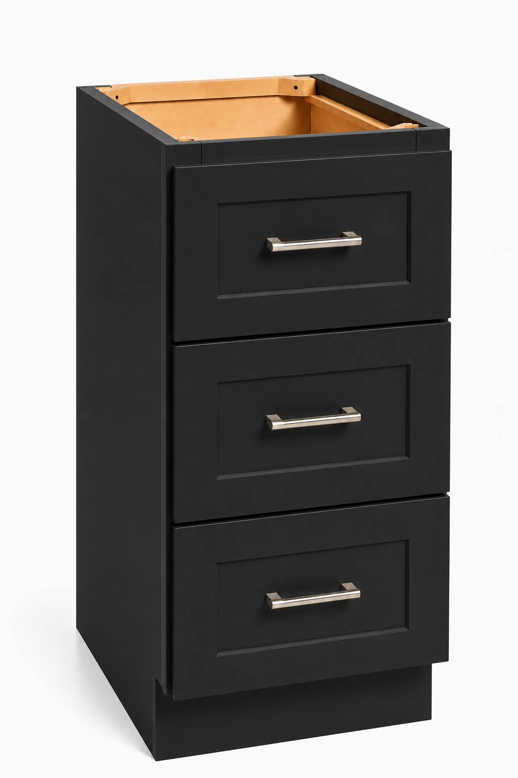 VDB318 Vanity 3-Drawer Base Cabinet | 18"W x 34-1/2"H x 21"D | Launch Collection
