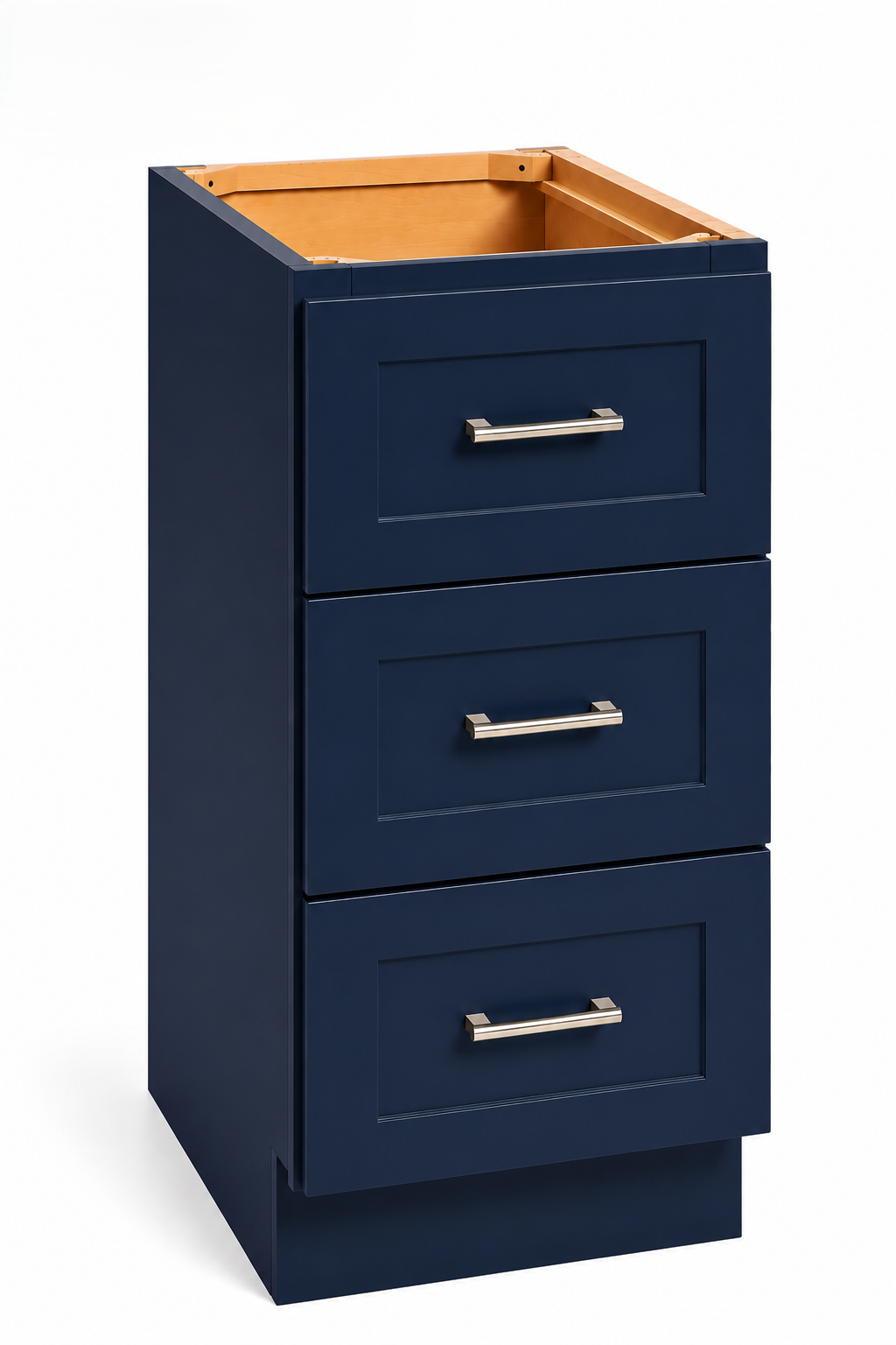 VDB318 Vanity 3-Drawer Base Cabinet | 18"W x 34-1/2"H x 21"D | Launch Collection