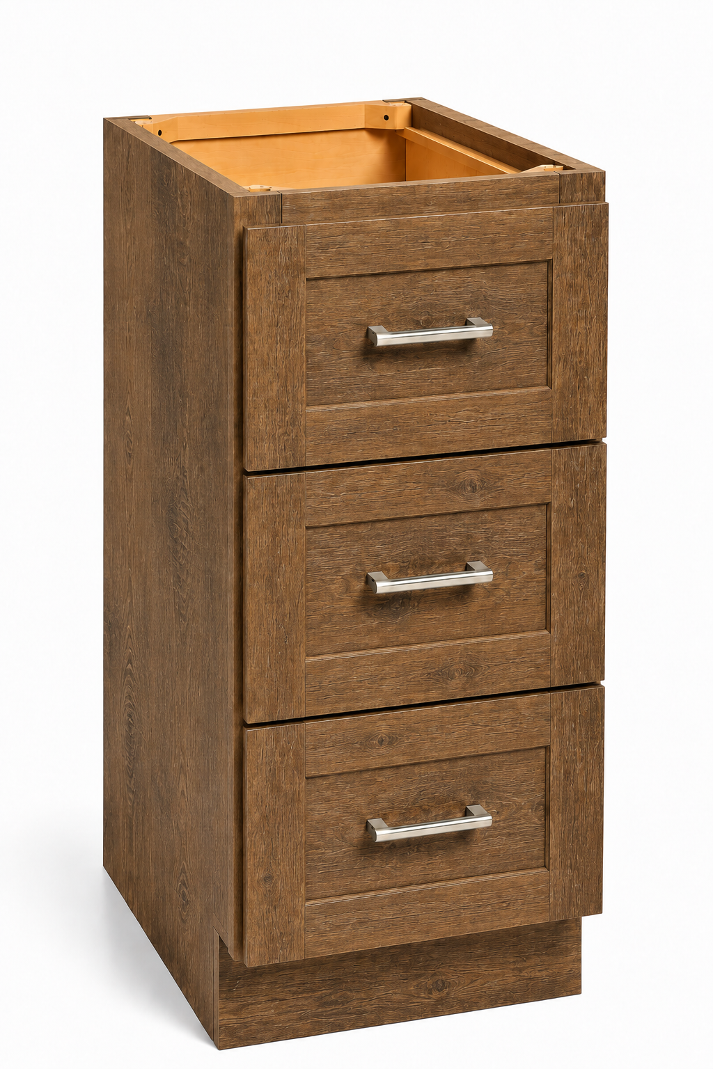 VDB318 Vanity 3-Drawer Base Cabinet | 18"W x 34-1/2"H x 21"D | Launch Collection