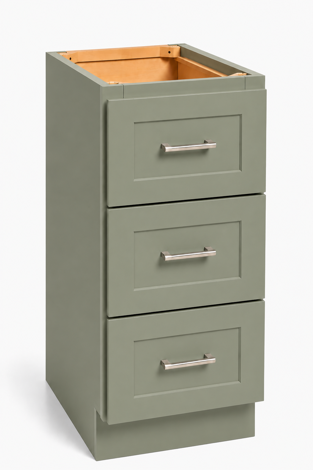 VDB318 Vanity 3-Drawer Base Cabinet | 18"W x 34-1/2"H x 21"D | Launch Collection