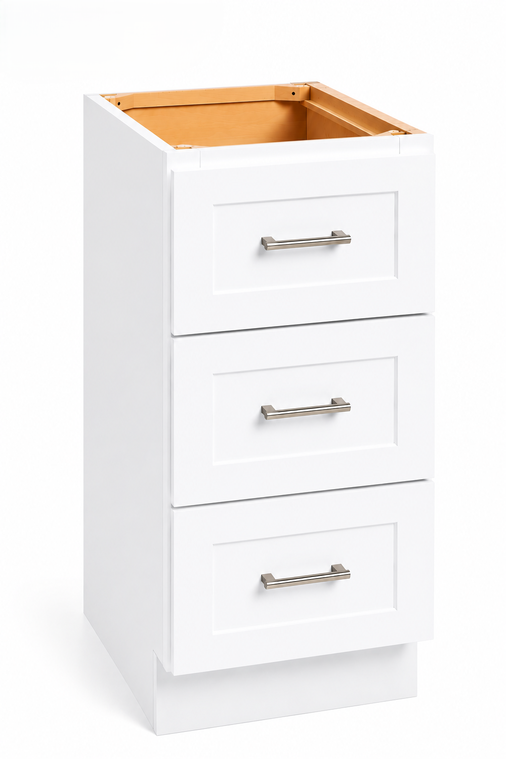 VDB318 Vanity 3-Drawer Base Cabinet | 18"W x 34-1/2"H x 21"D | Launch Collection