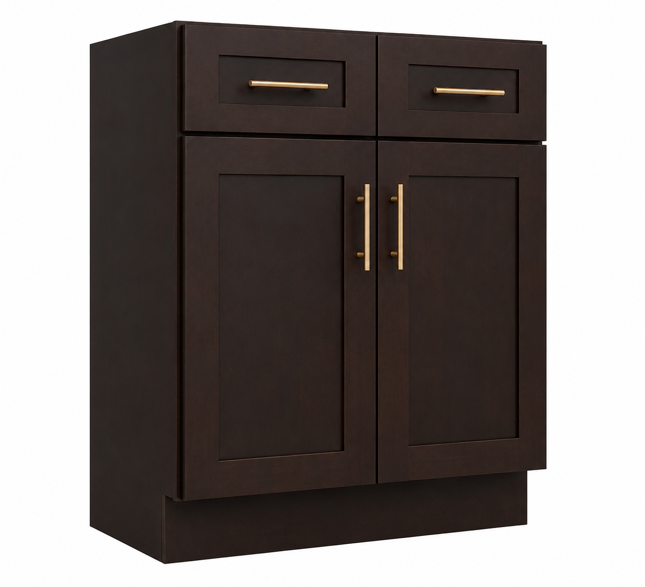 VSB30 Vanity Sink Base Cabinet | 30" Wide x 34-1/2" High x 21" Deep | 2 Door | Launch Cabinet Collection