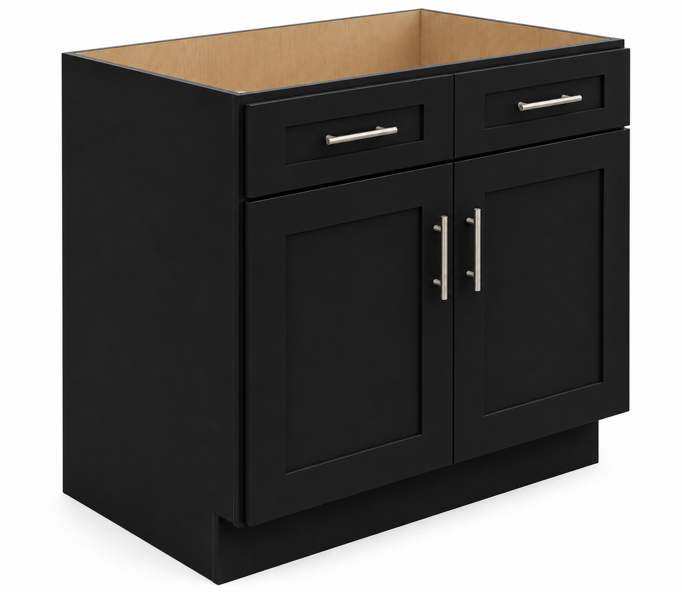 VSB36 Vanity Sink Base Cabinet | 36" Wide x 34-1/2" High x 21" Deep | 2 Door | Launch Cabinet Collection
