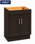 VSB27 Shaker Vanity Sink Base Cabinet | Launch Collection | 27" Vanity Cabinet