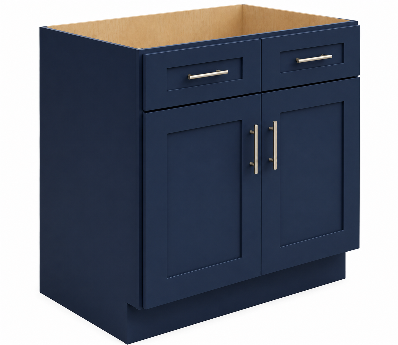 VSB36 Vanity Sink Base Cabinet | 36" Wide x 34-1/2" High x 21" Deep | 2 Door | Launch Cabinet Collection