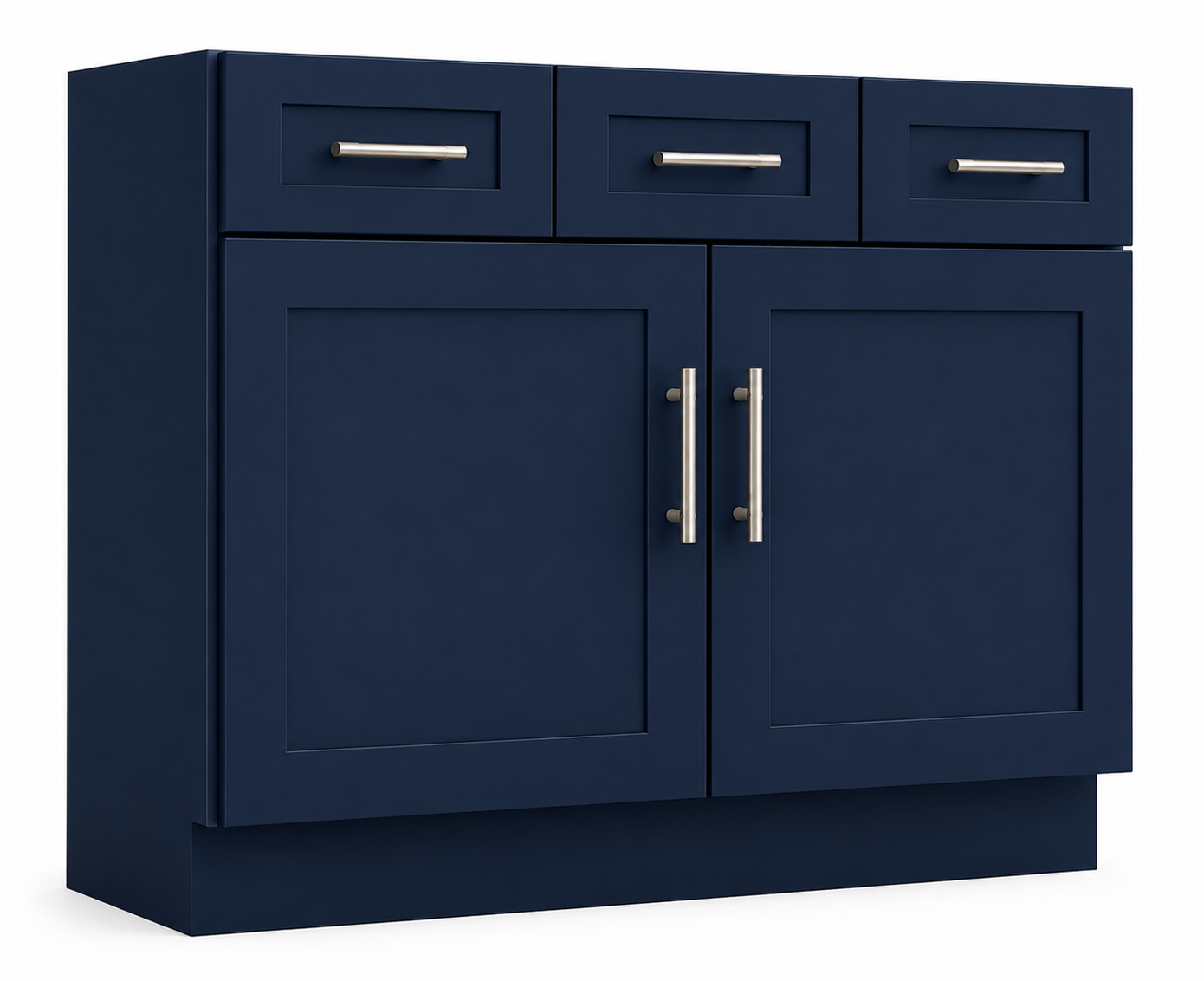 VSD42 Vanity Sink Drawer Base Cabinet | 42" Wide x 34-1/2" High x 21" Deep | 2 Drawer Wide | 2 Door | Launch Cabinet Collection