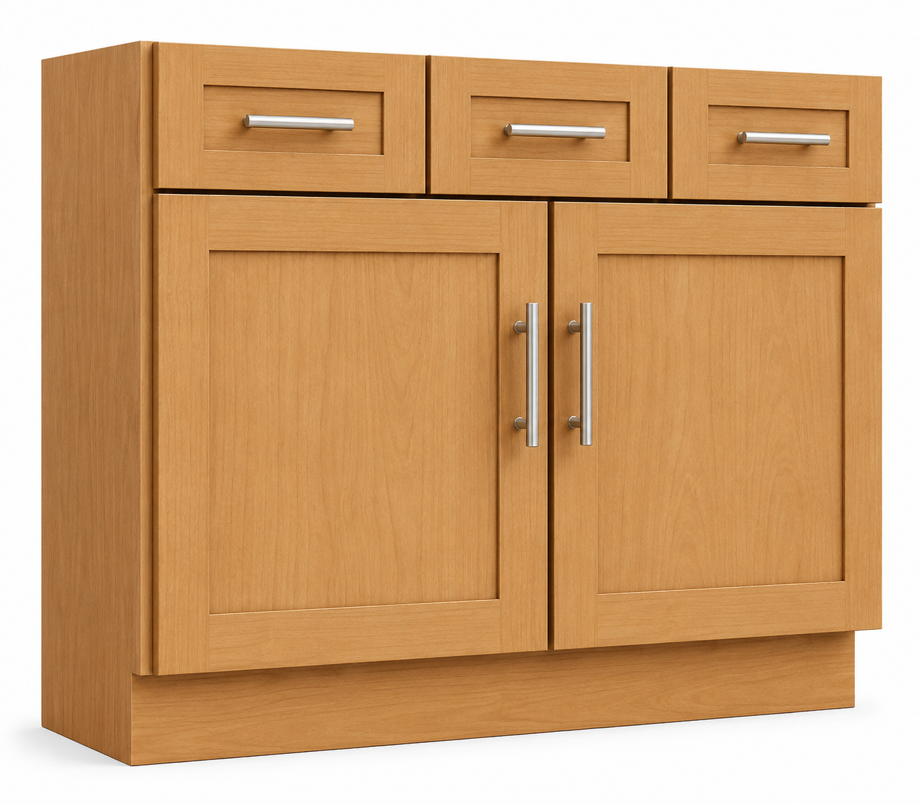 VSD42 Vanity Sink Drawer Base Cabinet | 42" Wide x 34-1/2" High x 21" Deep | 2 Drawer Wide | 2 Door | Launch Cabinet Collection