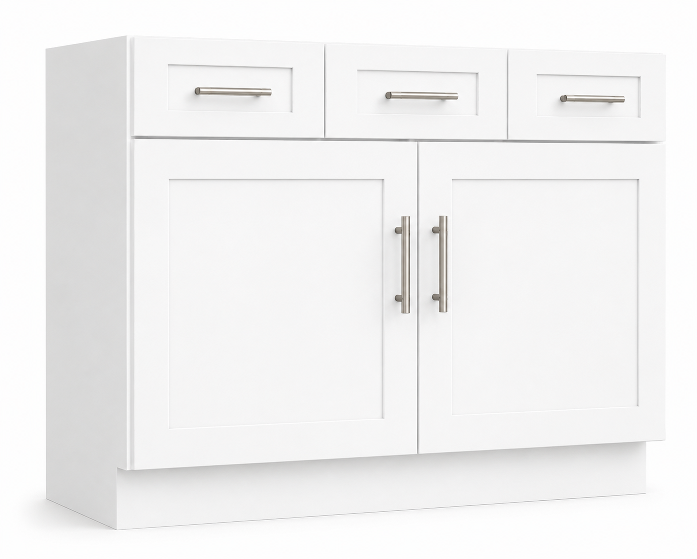 VSD42 Vanity Sink Drawer Base Cabinet | 42" Wide x 34-1/2" High x 21" Deep | 2 Drawer Wide | 2 Door | Launch Cabinet Collection