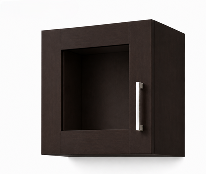 W1212GD Wall Glass Door Cabinet | 12" Wide x 12" High | Launch Cabinet Collection