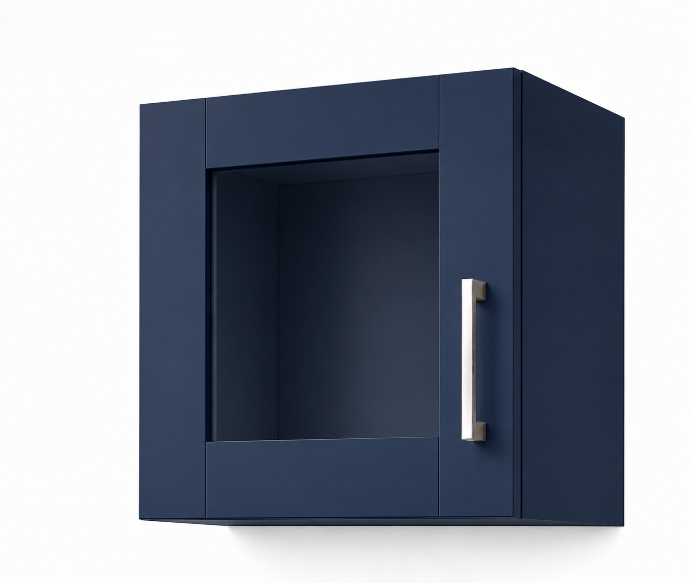 W1212GD Wall Glass Door Cabinet | 12" Wide x 12" High | Launch Cabinet Collection