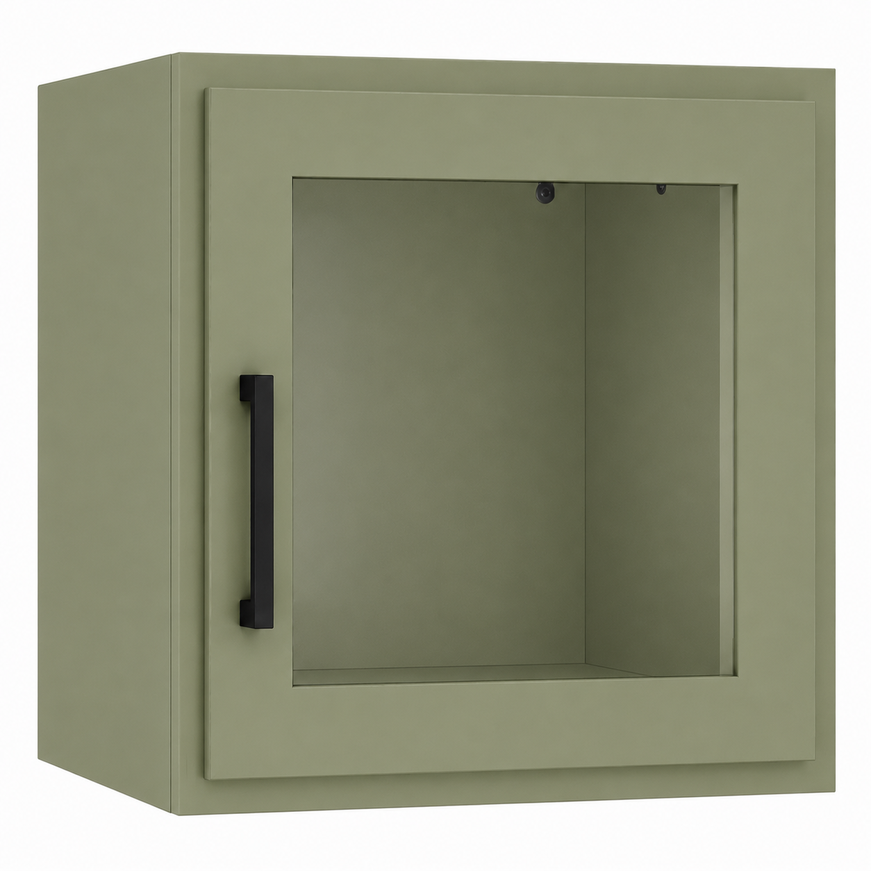 W1212GD Wall Glass Door Cabinet | 12" Wide x 12" High | Launch Cabinet Collection
