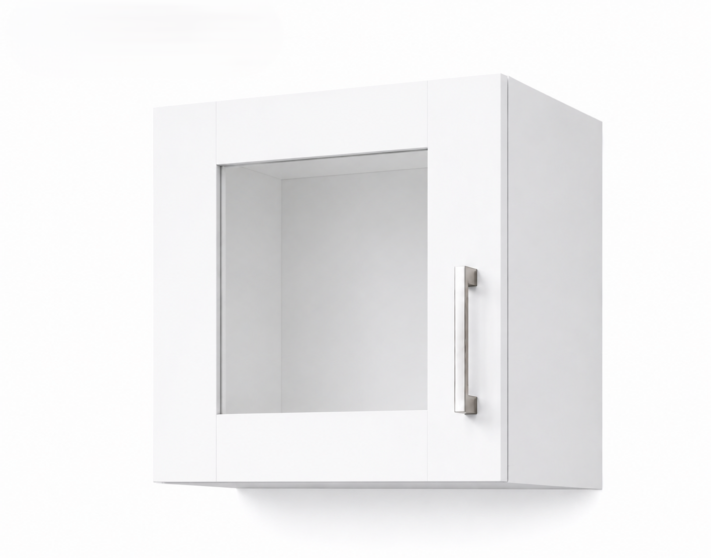 W1212GD Wall Glass Door Cabinet | 12" Wide x 12" High | Launch Cabinet Collection
