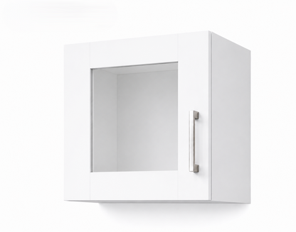 W1212GD Wall Glass Door Cabinet | 12" Wide x 12" High | Launch Cabinet Collection