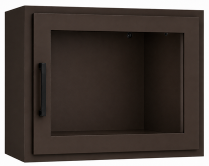 W1512GD Wall Glass Door Cabinet | 15" Wide x 12" High | Launch Cabinet Collection