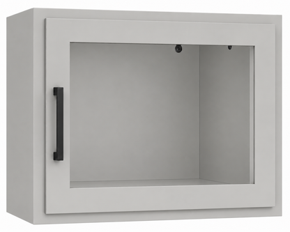 W1512GD Wall Glass Door Cabinet | 15" Wide x 12" High | Launch Cabinet Collection