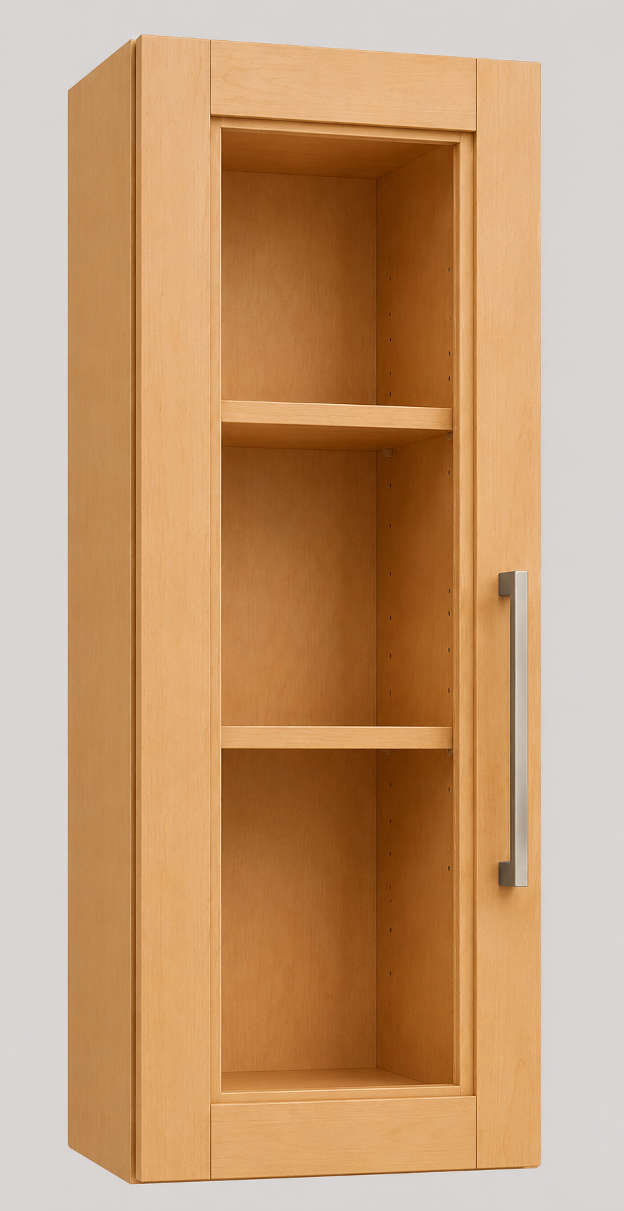 W1530GD Wall Glass Door Cabinet | 15" Wide x 30" High | Launch Cabinet Collection
