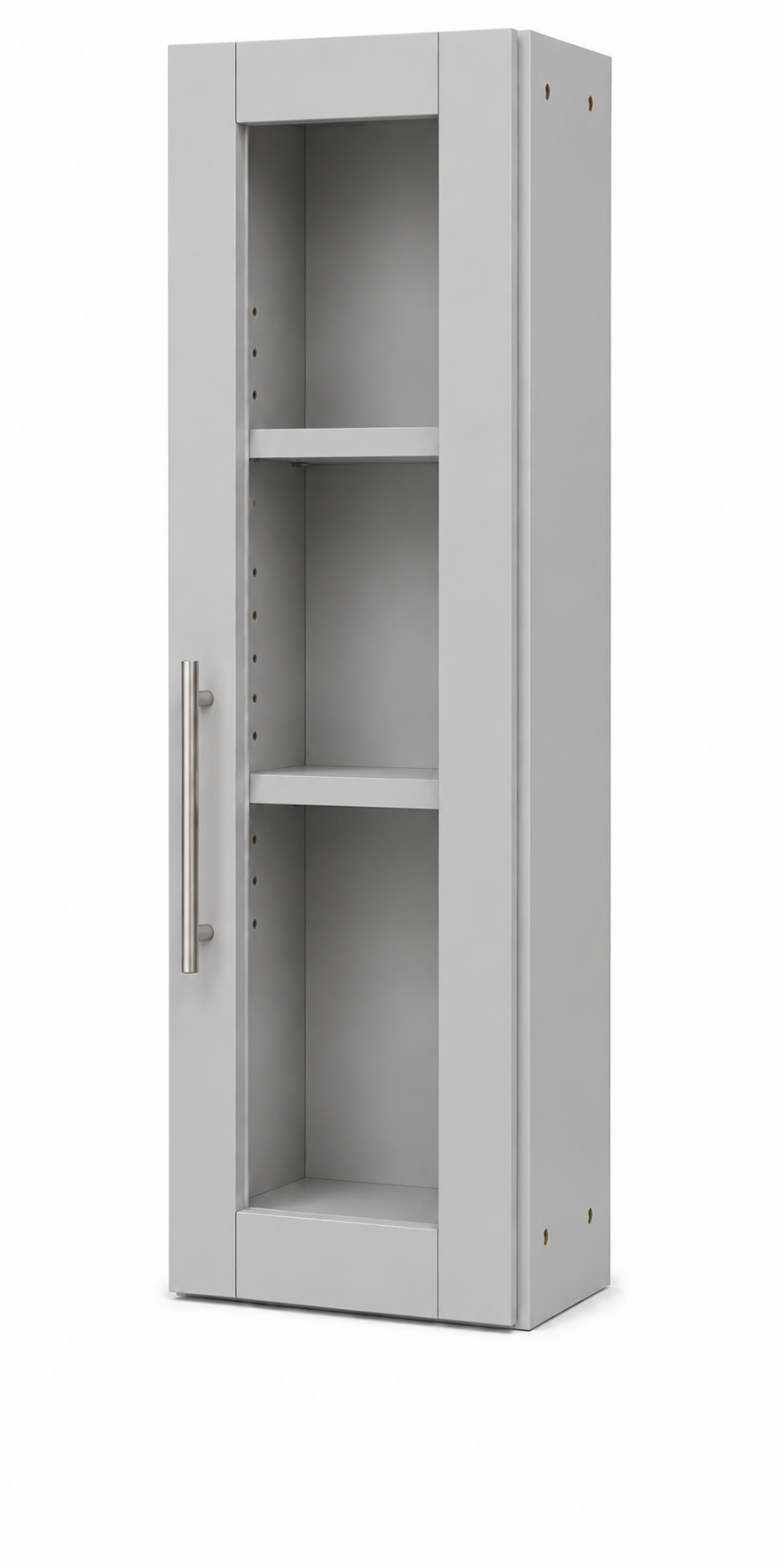 W1536GD Wall Glass Door Cabinet | 15" Wide x 36" High | Launch Cabinet Collection