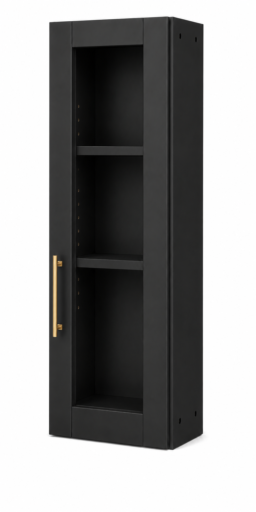 W1536GD Wall Glass Door Cabinet | 15" Wide x 36" High | Launch Cabinet Collection