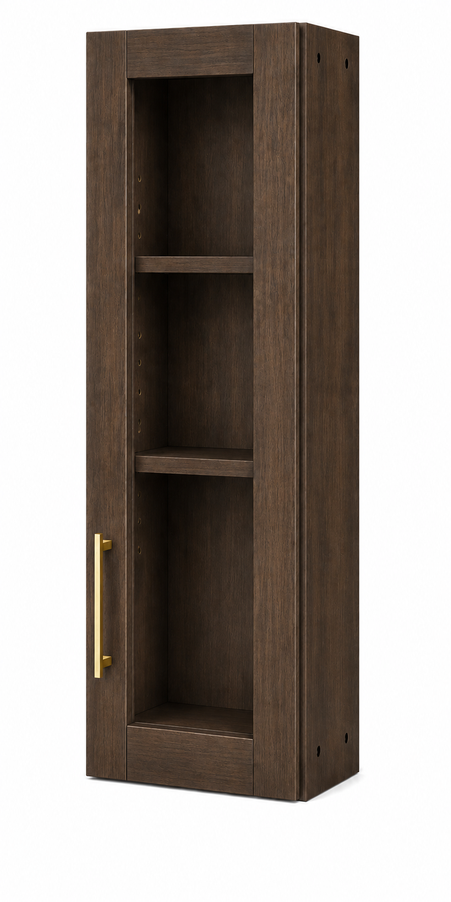 W1536GD Wall Glass Door Cabinet | 15" Wide x 36" High | Launch Cabinet Collection