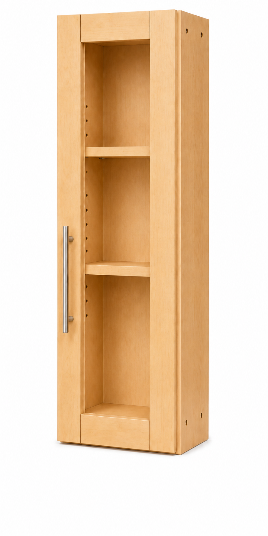 W1536GD Wall Glass Door Cabinet | 15" Wide x 36" High | Launch Cabinet Collection