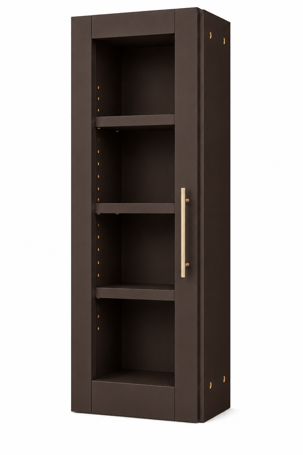 W1542GD Wall Glass Door Cabinet | 15" Wide x 42" High | Launch Cabinet Collection