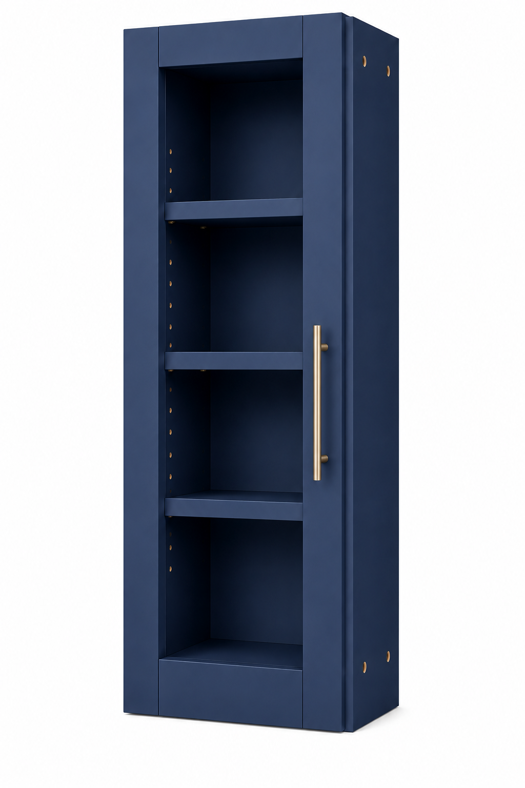 W1542GD Wall Glass Door Cabinet | 15" Wide x 42" High | Launch Cabinet Collection