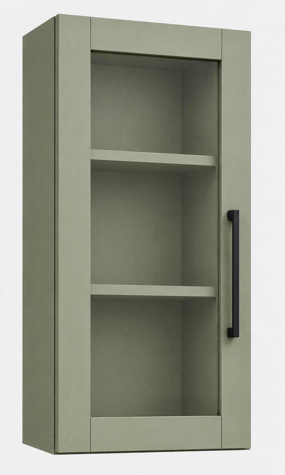 W1830GD Wall Glass Door Cabinet | 18" Wide x 30" High | Launch Cabinet Collection