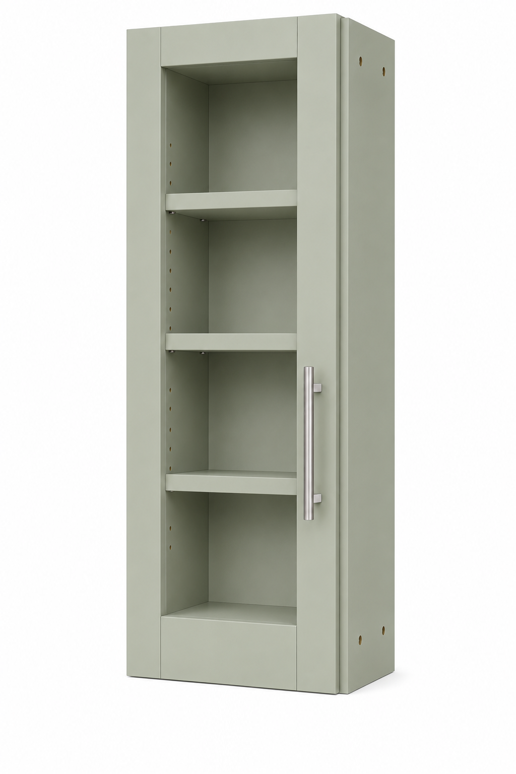 W1842GD Wall Glass Door Cabinet | 18" Wide x 42" High | Launch Cabinet Collection