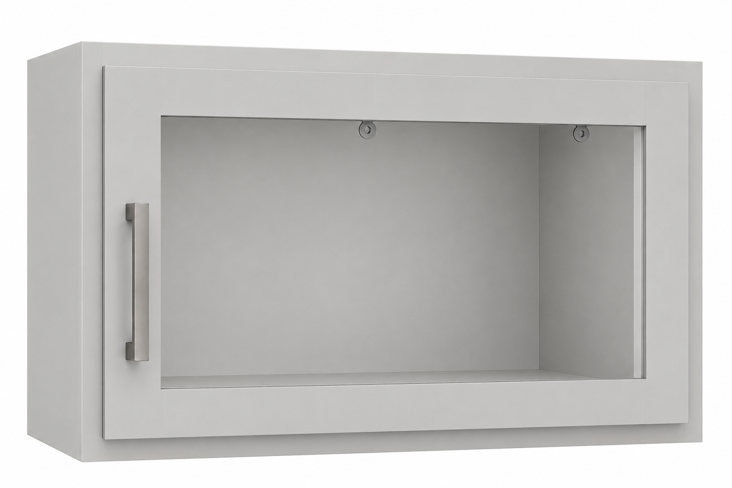 W2112GD Wall Glass Door Cabinet | 21" Wide x 12" High | Launch Cabinet Collection