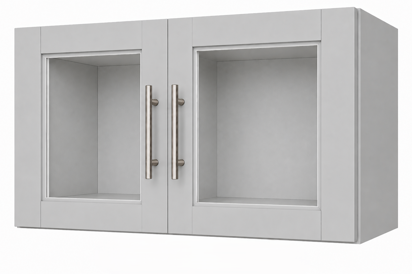 W2412GD Wall Glass Door Cabinet | 24" Wide x 12" High | Launch Cabinet Collection