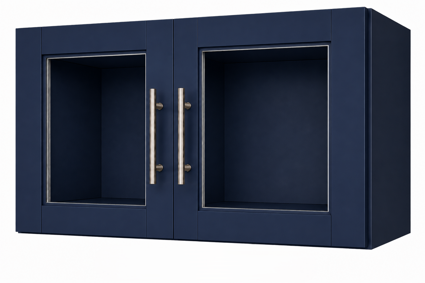 W2412GD Wall Glass Door Cabinet | 24" Wide x 12" High | Launch Cabinet Collection