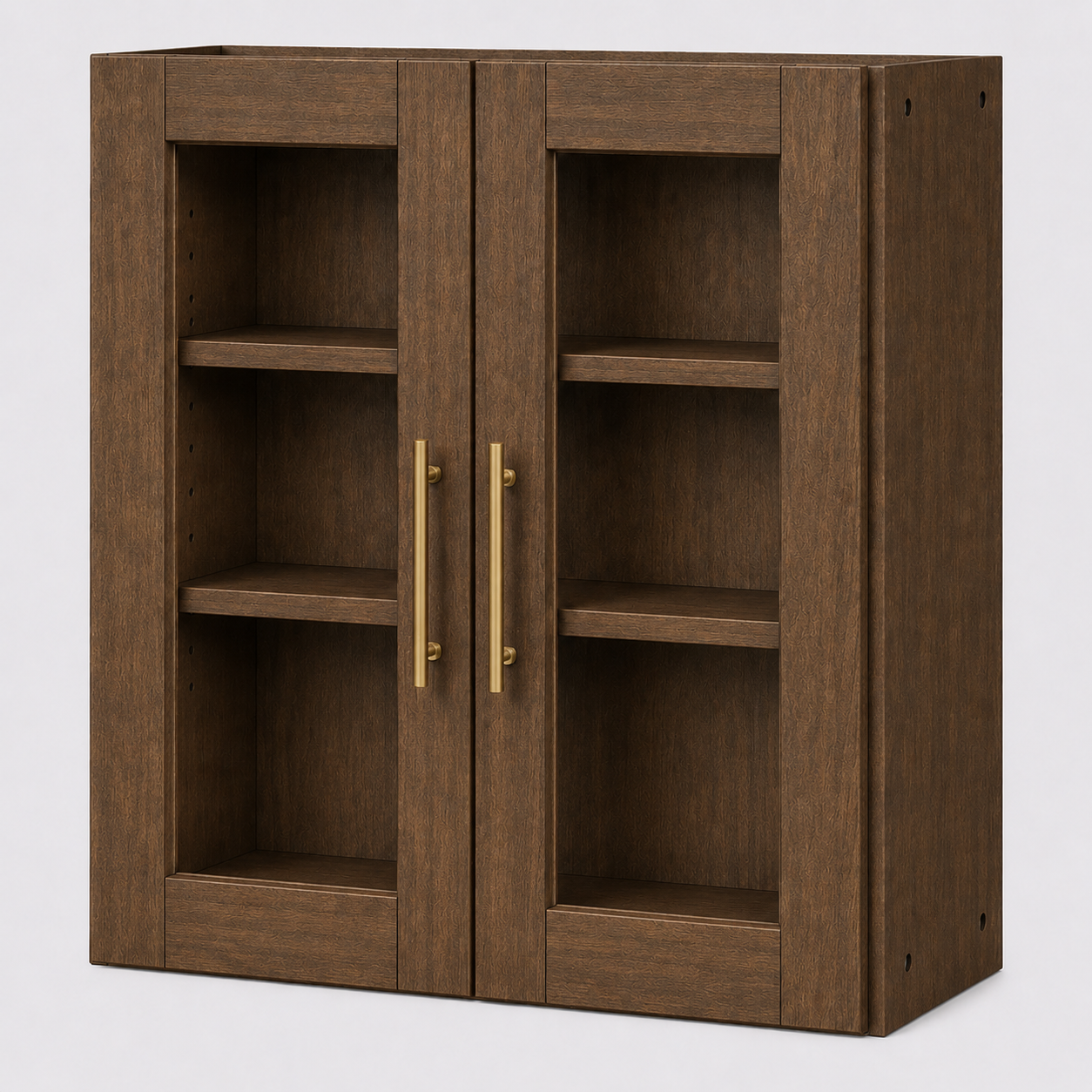 W2436GD Wall Glass Door Cabinet | 24" Wide x 36" High | Launch Cabinet Collection