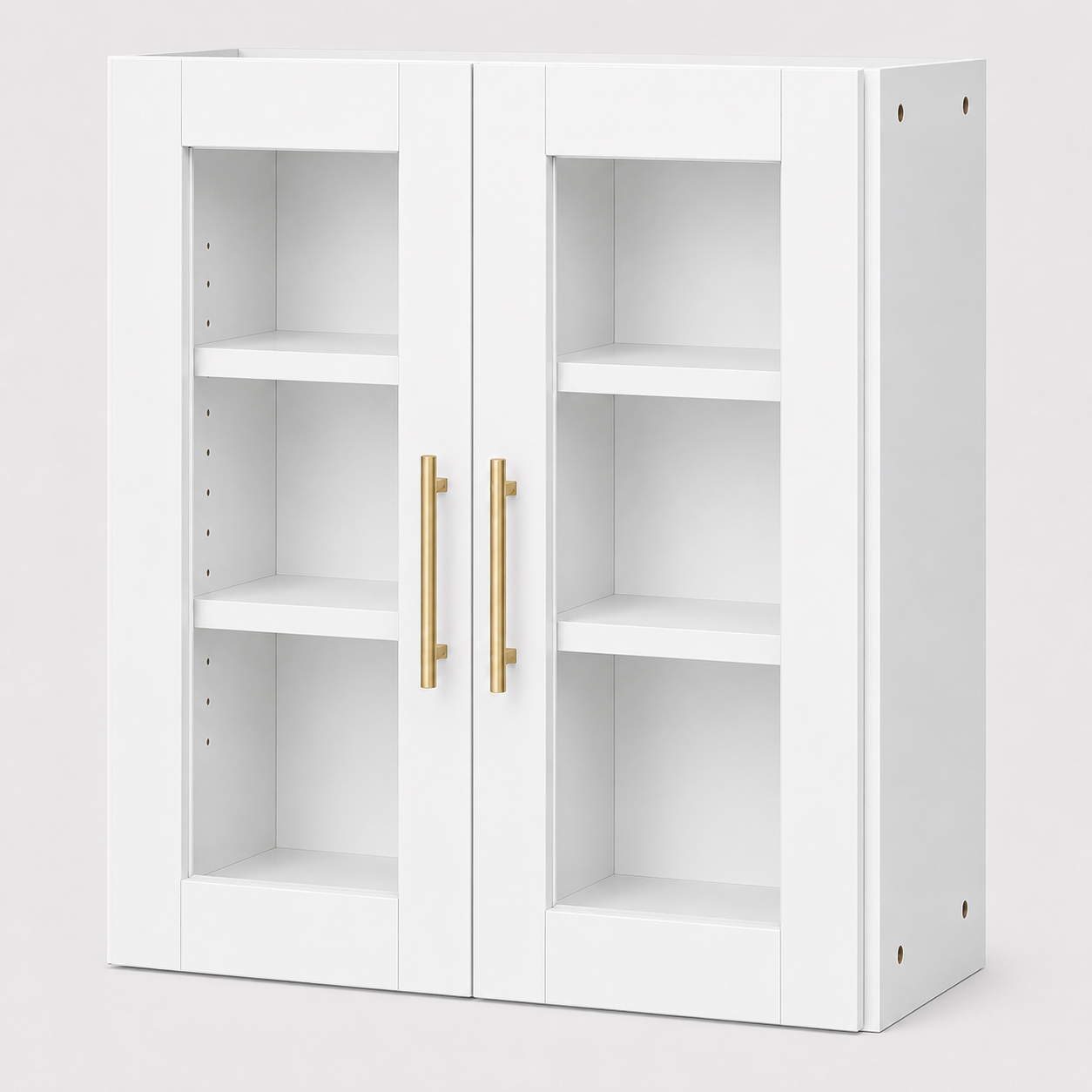 W2436GD Wall Glass Door Cabinet | 24" Wide x 36" High | Launch Cabinet Collection