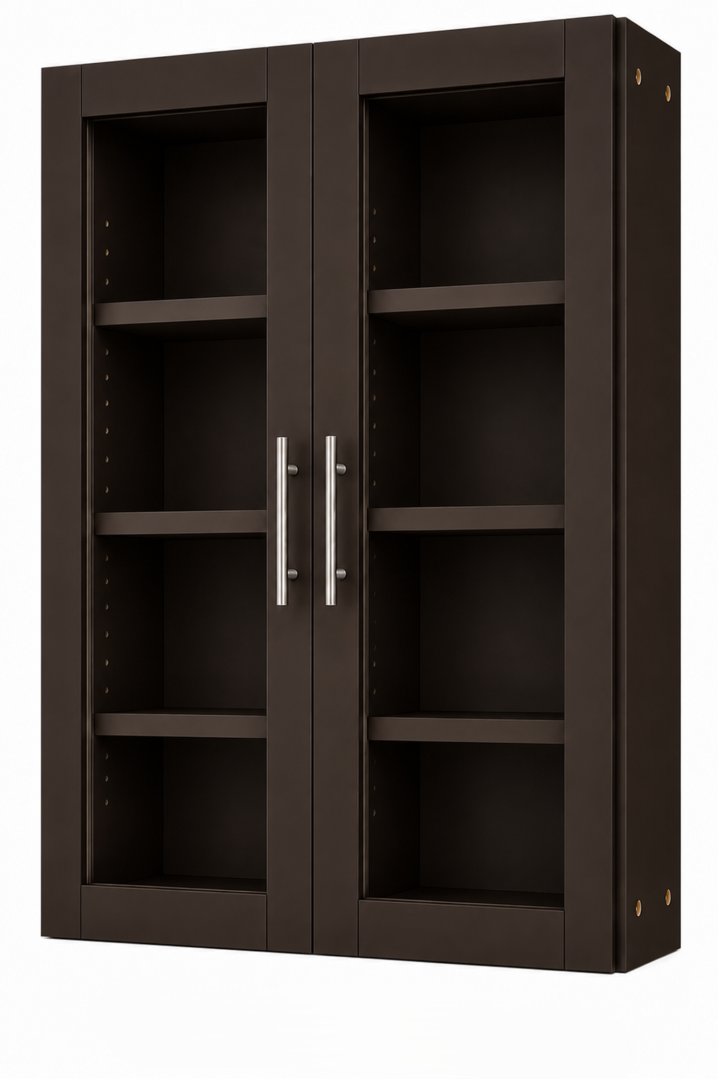 W2442GD Wall Glass Door Cabinet | 24" Wide x 42" High | Launch Cabinet Collection