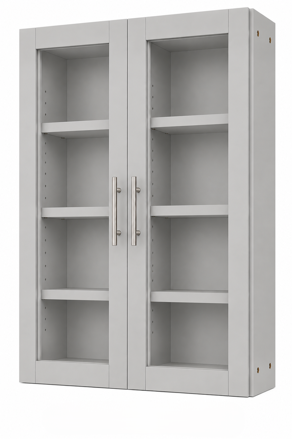 W2442GD Wall Glass Door Cabinet | 24" Wide x 42" High | Launch Cabinet Collection