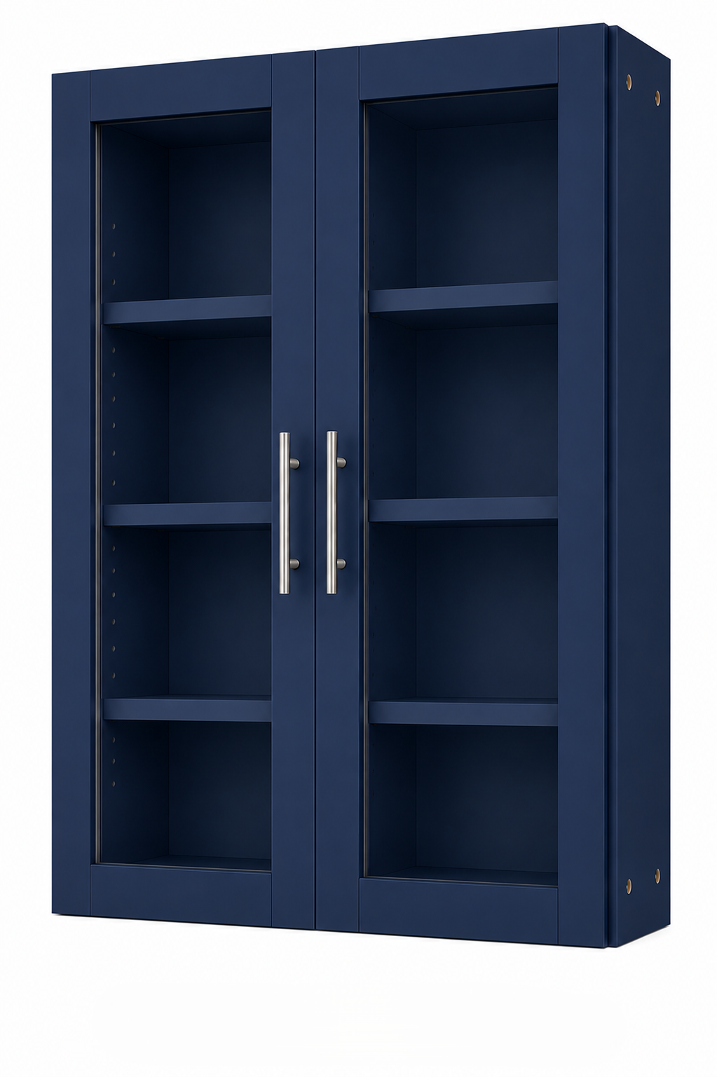 W2442GD Wall Glass Door Cabinet | 24" Wide x 42" High | Launch Cabinet Collection