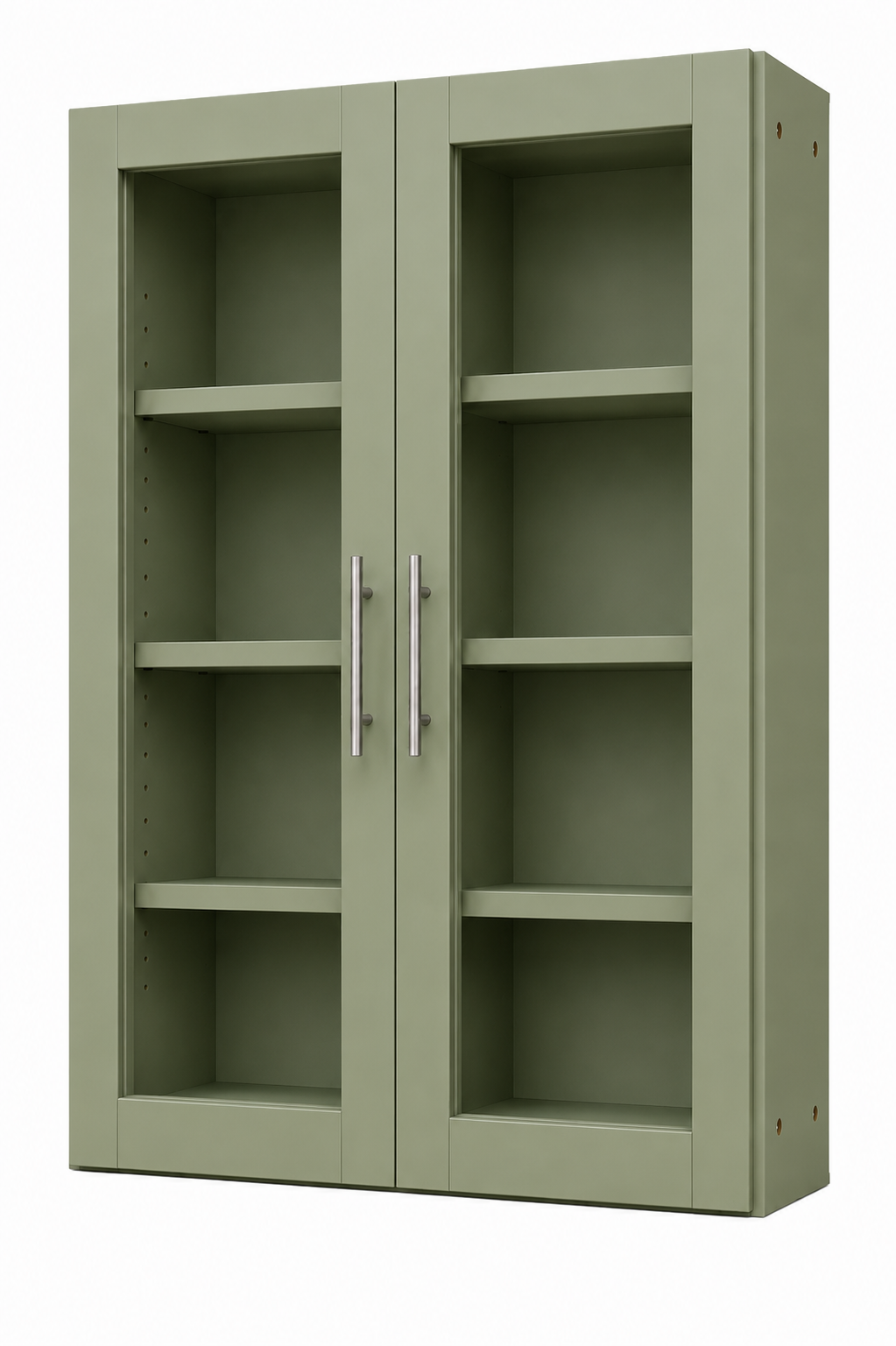 W2442GD Wall Glass Door Cabinet | 24" Wide x 42" High | Launch Cabinet Collection