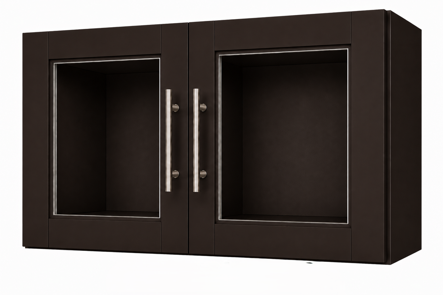 W2712GD Wall Glass Door Cabinet | 27" Wide x 12" High | Launch Cabinet Collection