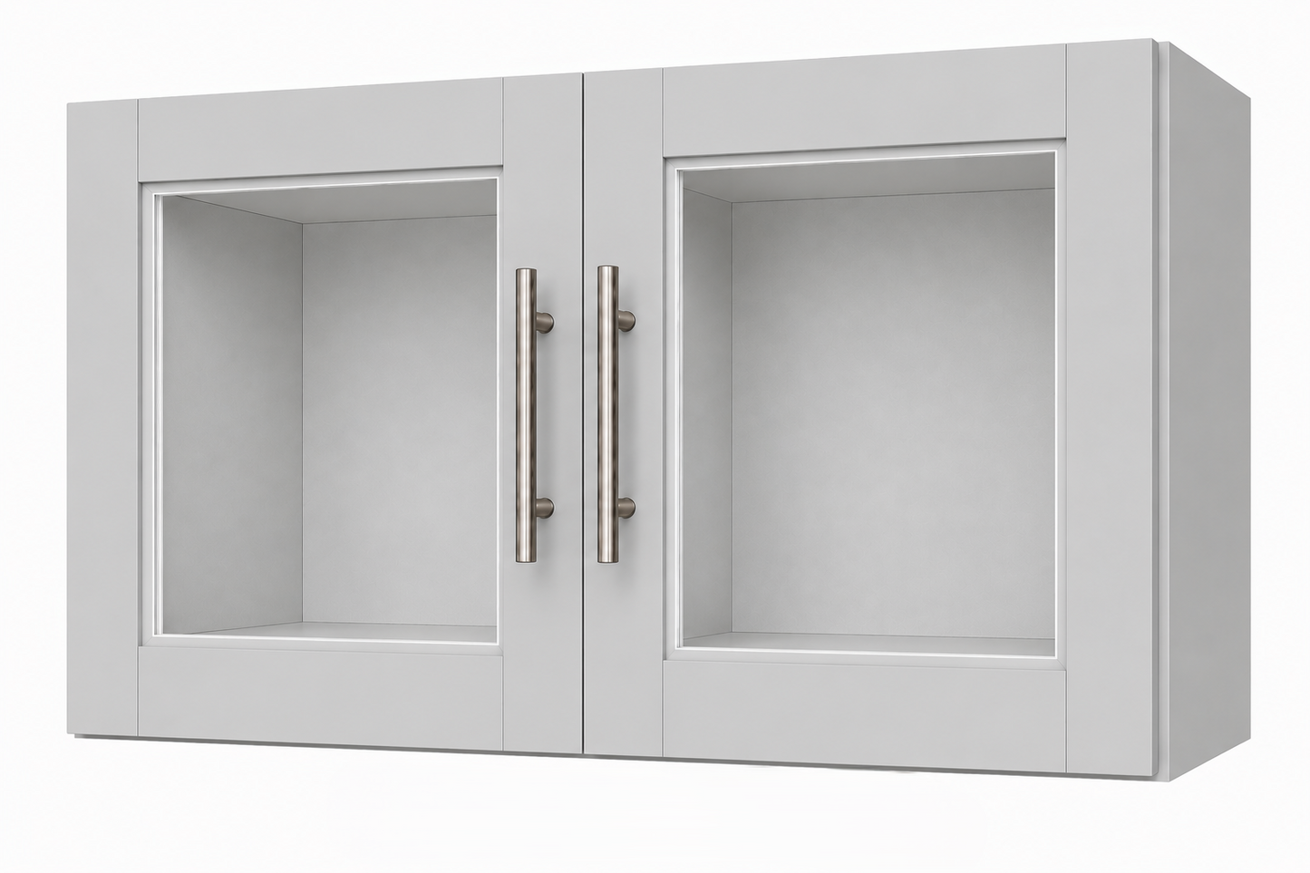 W2712GD Wall Glass Door Cabinet | 27" Wide x 12" High | Launch Cabinet Collection