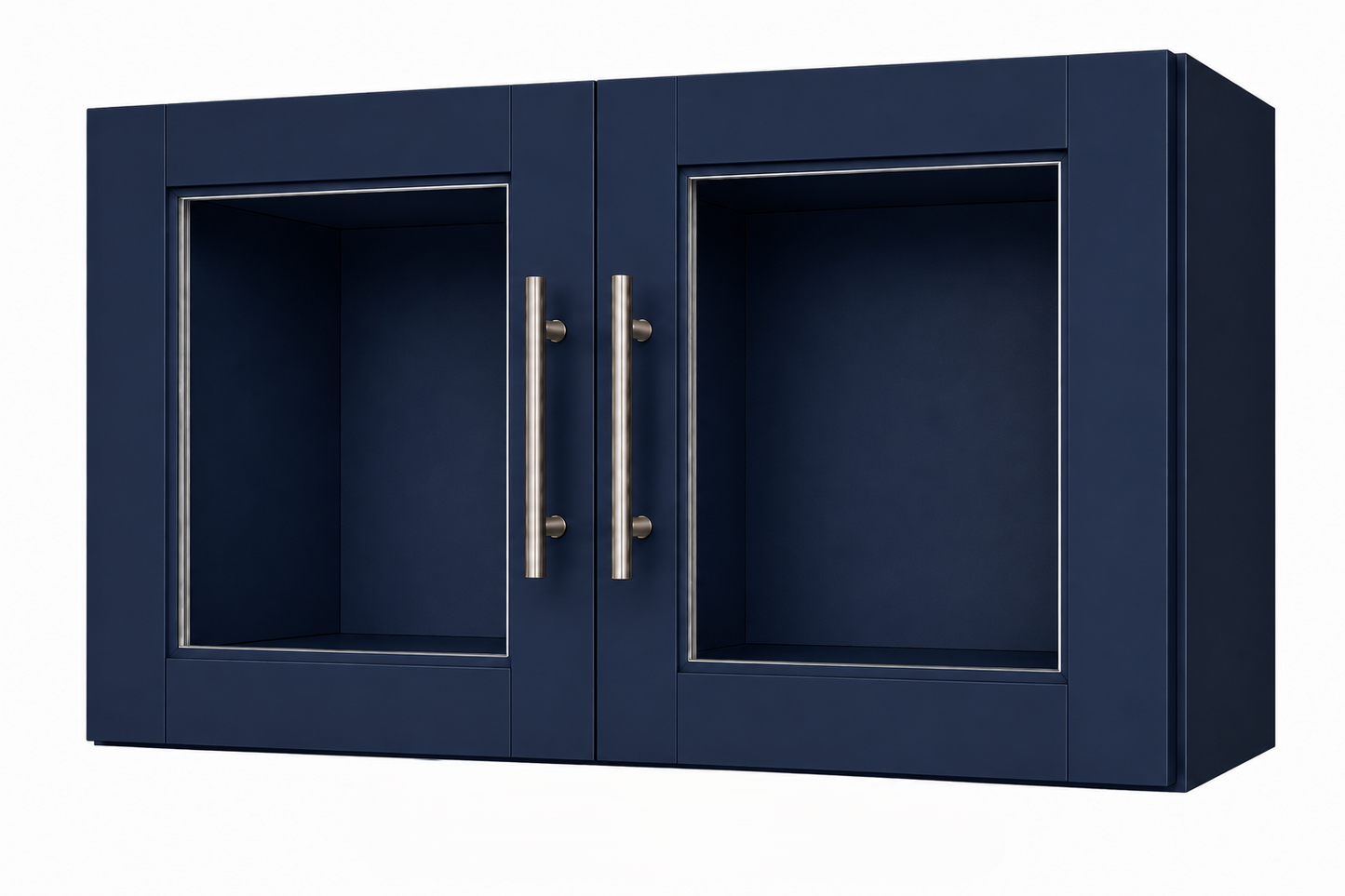 W2712GD Wall Glass Door Cabinet | 27" Wide x 12" High | Launch Cabinet Collection