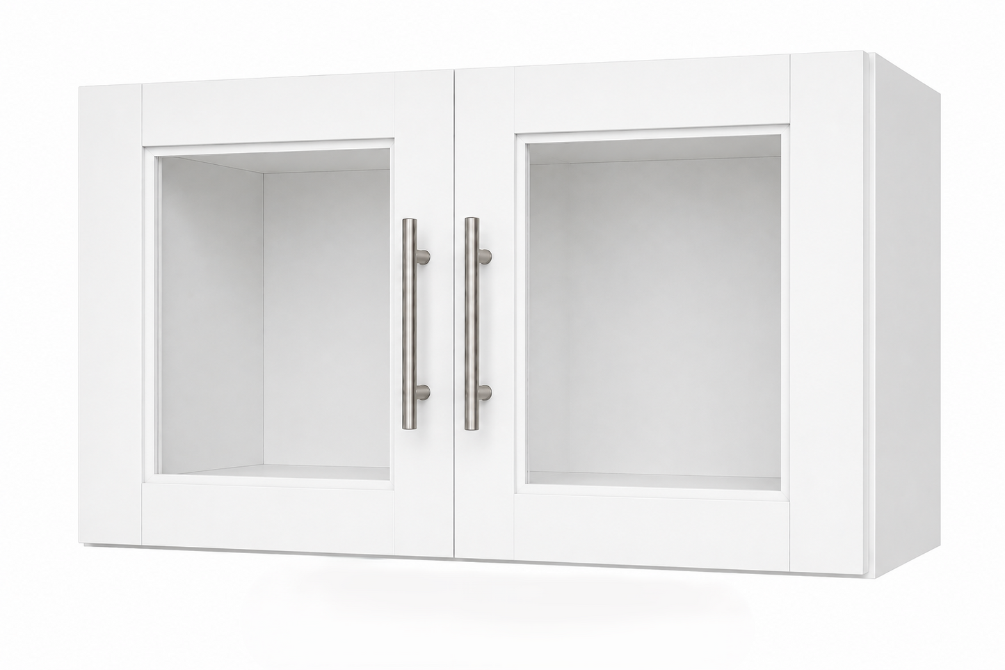 W2712GD Wall Glass Door Cabinet | 27" Wide x 12" High | Launch Cabinet Collection