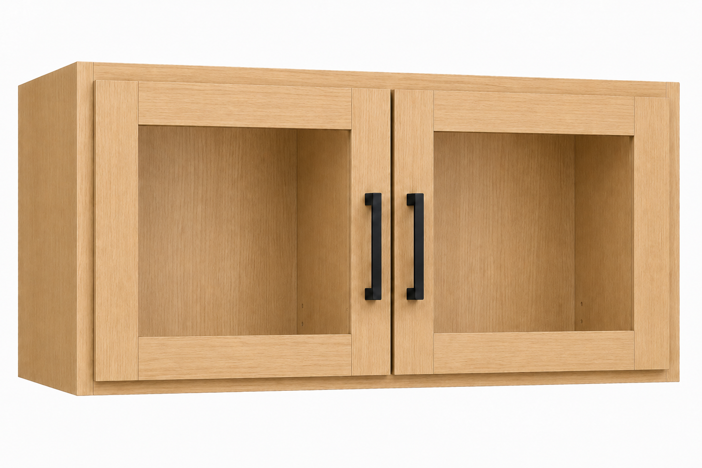 W3012GD Wall Glass Door Cabinet | 30" Wide x 12" High | Launch Cabinet Collection