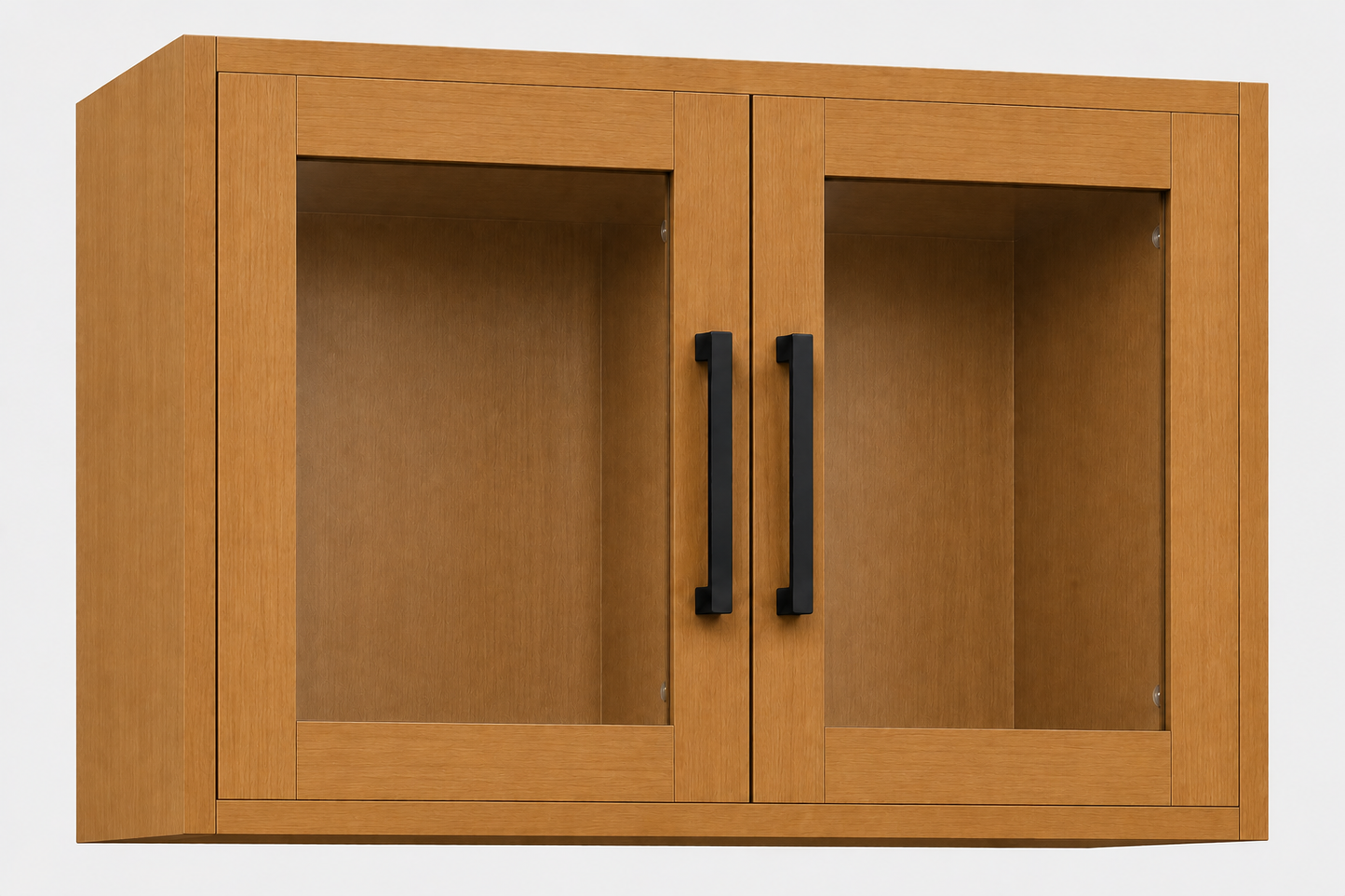 W3018GD Glass Door Wall Cabinet | 30" Wide x 18" High x 12" Deep | 2 Door | Launch Cabinet Collection