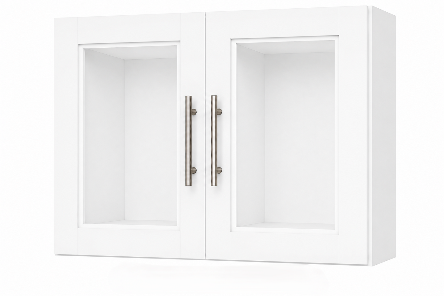W3018GD Glass Door Wall Cabinet | 30" Wide x 18" High x 12" Deep | 2 Door | Launch Cabinet Collection