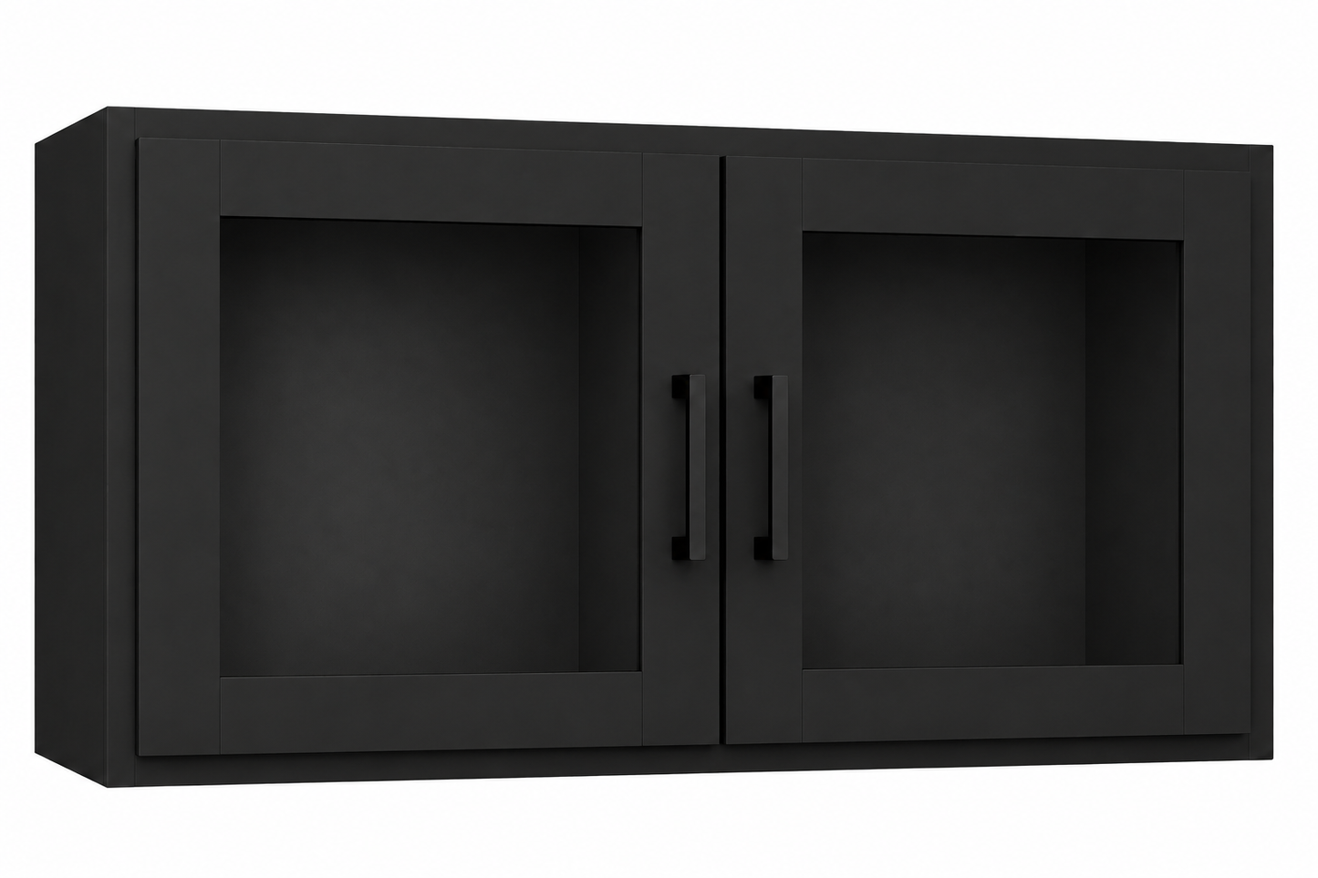 W3312GD Glass Door Wall Cabinet | 33" Wide x 12" High x 12" Deep | 2 Door | Launch Cabinet Collection