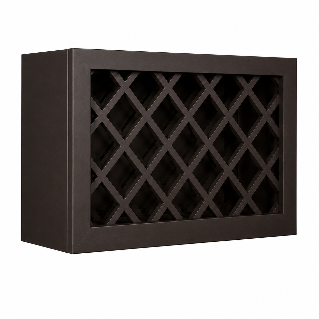 WRC3015 | Wall Wine Rack Cabinet | 30"W x 15"H x 12"D | Launch Cabinet Collection