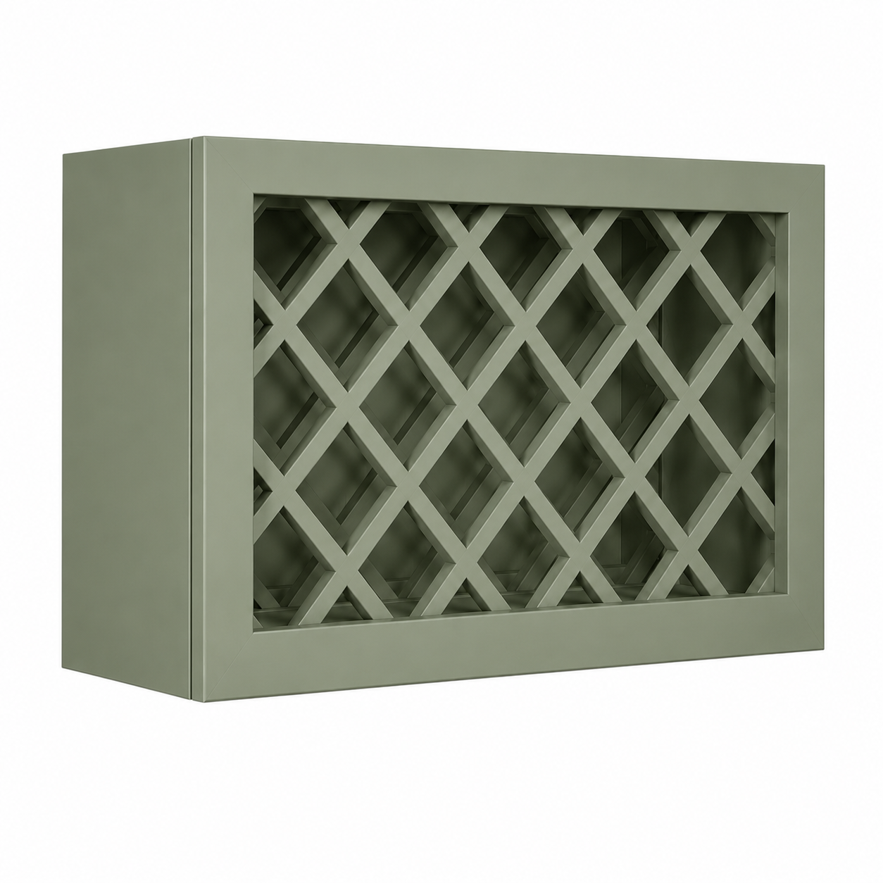 WRC3015 | Wall Wine Rack Cabinet | 30"W x 15"H x 12"D | Launch Cabinet Collection